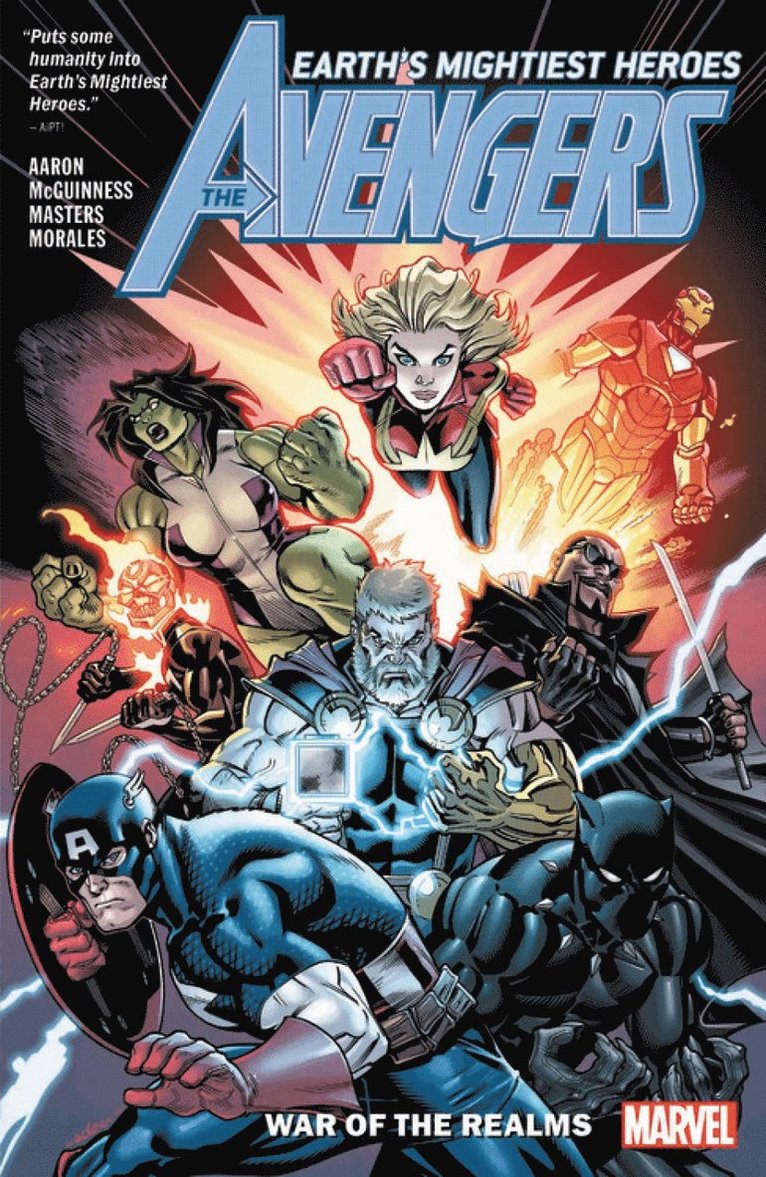 Jason Aaron - Avengers By Jason Aaron Vol. 4: War of the Realms, Häftad