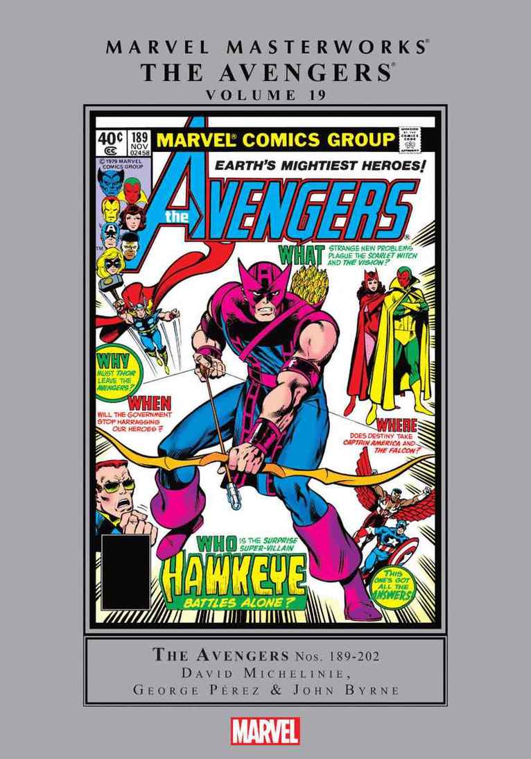 Marvel Masterworks: The Avengers Vol. 19