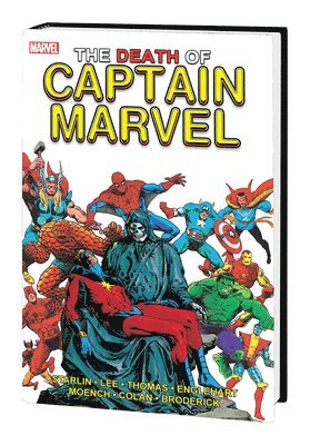 bokomslag The Death of Captain Marvel Gallery Edition