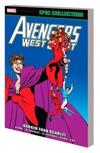 bokomslag Avengers West Coast Epic Collection: Darker Than Scarlet