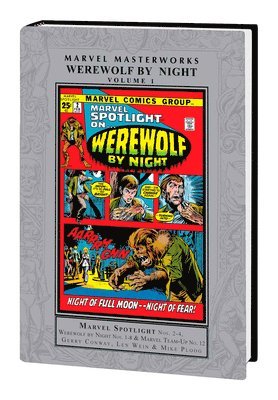 bokomslag Marvel Masterworks: Werewolf By Night Vol. 1
