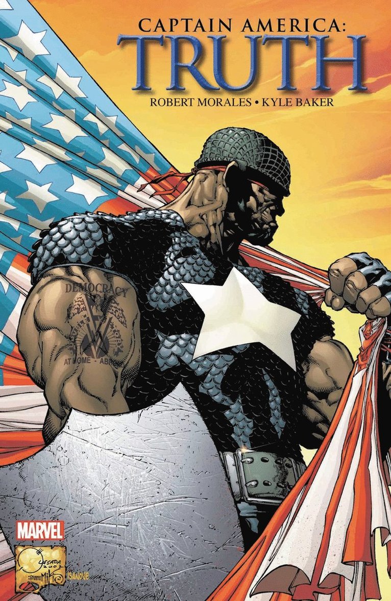 Robert Morales - Captain America: Truth, Häftad
