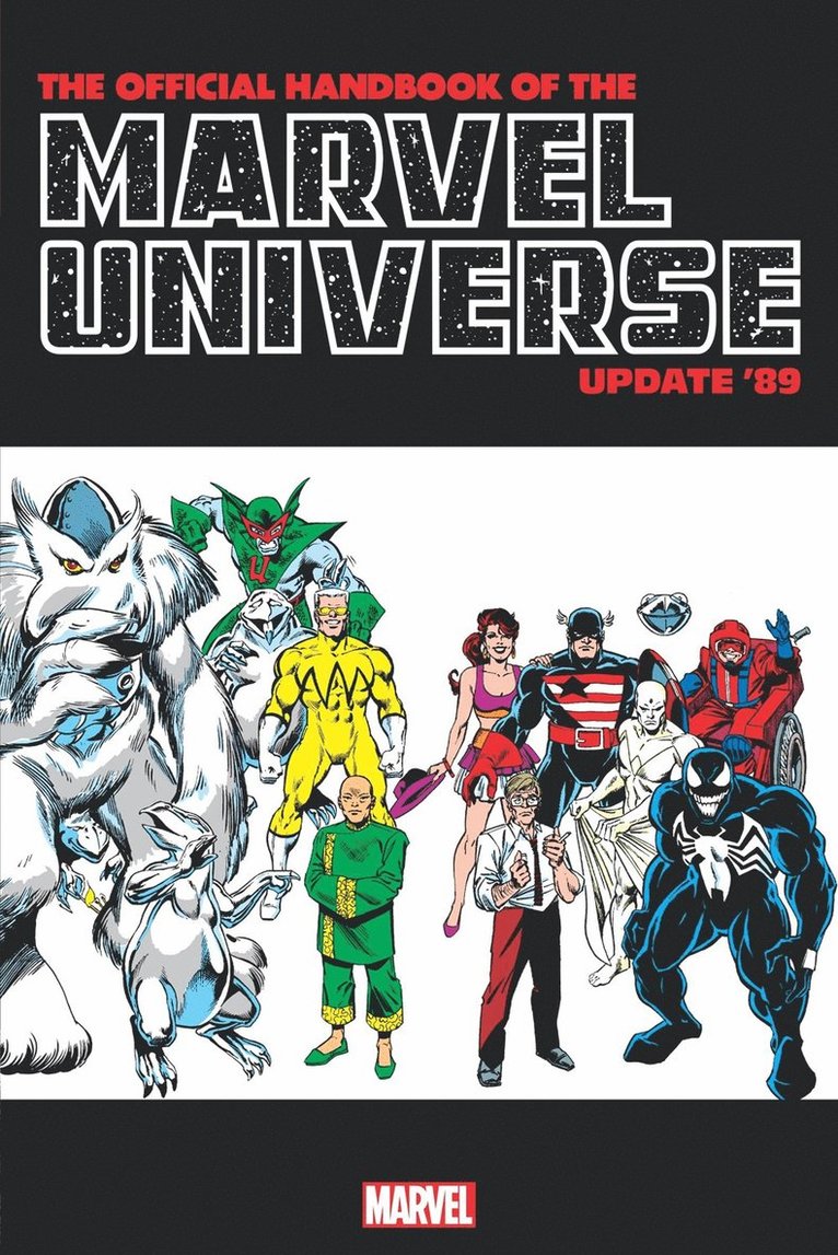 Peter Sanderson, Marvel Various - Official Handbook Of The Marvel Universe: Update '89 Omnibus, Inbunden