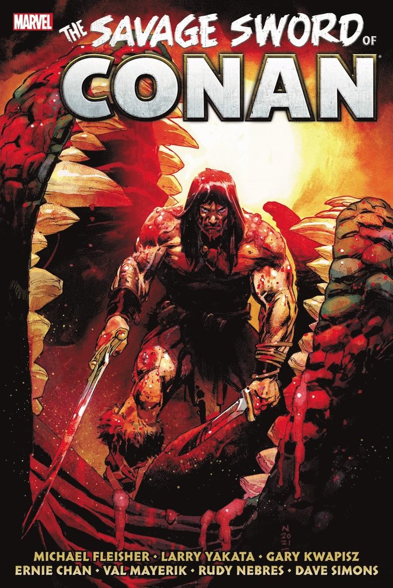 Marvel Comics - Savage Sword Of Conan: The Original Marvel Years Omnibus Vol. 8, Inbunden