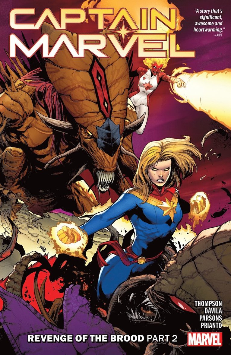 Kelly Thompson - Captain Marvel Vol. 10: Revenge of The Brood Part 2, Häftad