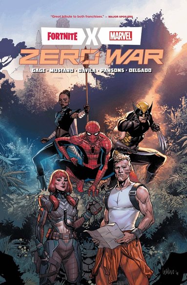 Christos Gage, Donald Mustard - Fortnite x Marvel: Zero War, Inbunden