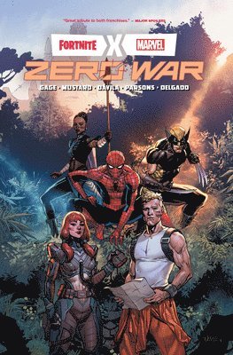 bokomslag Fortnite x Marvel: Zero War