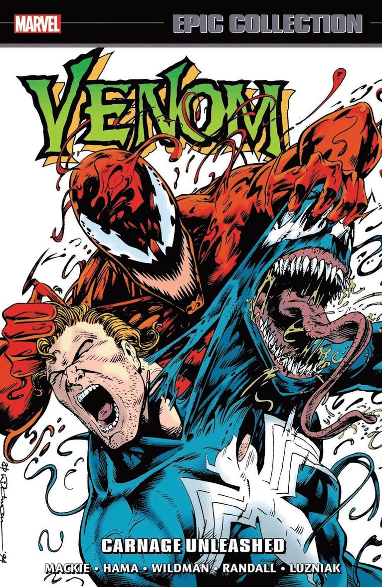 Mike Lackey, Terry Kavanagh, Howard Mackie, Marvel Various - Venom Epic Collection: Carnage Unleashed, Häftad
