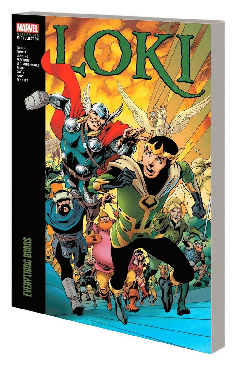 Kieron Gillen, Dan Abnett, Andy Lanning, Marvel Various - Loki Modern Era Epic Collection: Everything Burns, Häftad
