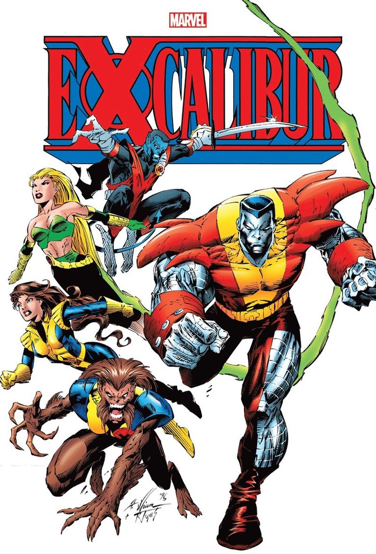 Scott Lobdell, Warren Ellis, Todd Dezago, Marvel Various - Excalibur Omnibus Vol. 3, Inbunden