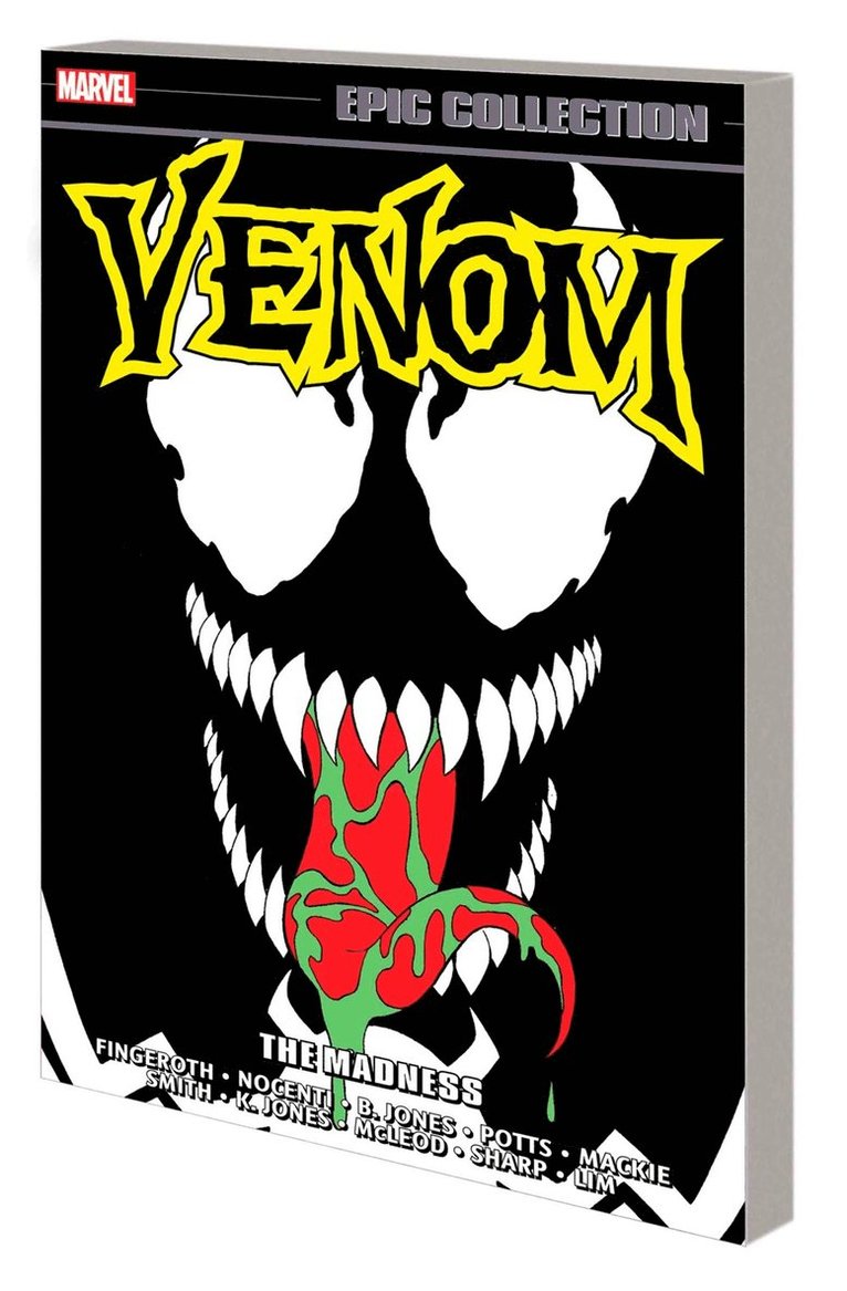 Danny Fingeroth, Ann Nocenti, Bruce Jones, Len Kaminski, Marvel Various - Venom Epic Collection: The Madness, Häftad