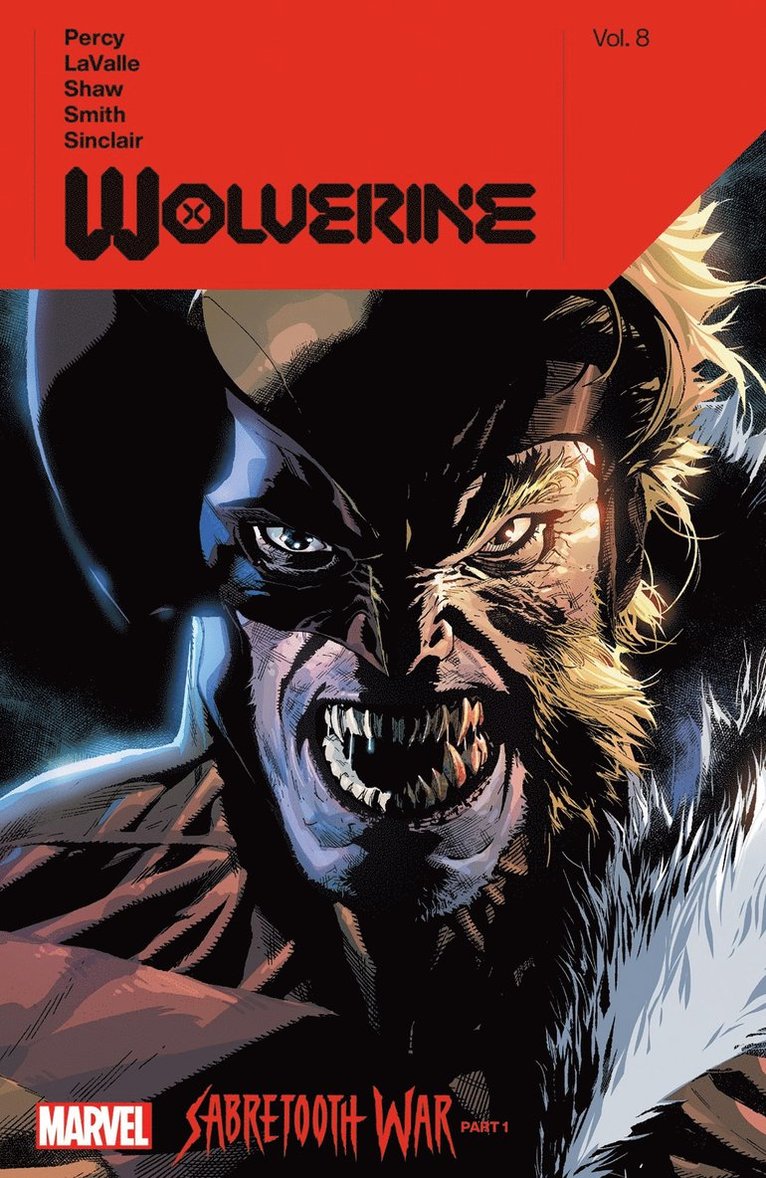 Benjamin Percy, Victor Lavalle - Wolverine by Benjamin Percy Vol. 8: Sabertooth War Part 1, Häftad