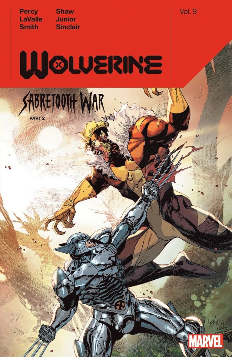 Benjamin Percy, Victor LaValle, Marvel Various - Wolverine by Benjamin Percy Vol. 9: Sabretooth War Part 2, Häftad