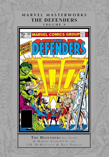 J.M. DeMatteis, Mike W. Barr - Marvel Masterworks: The Defenders Vol. 9, Inbunden