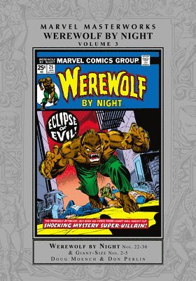bokomslag Marvel Masterworks: Werewolf by Night Vol. 3