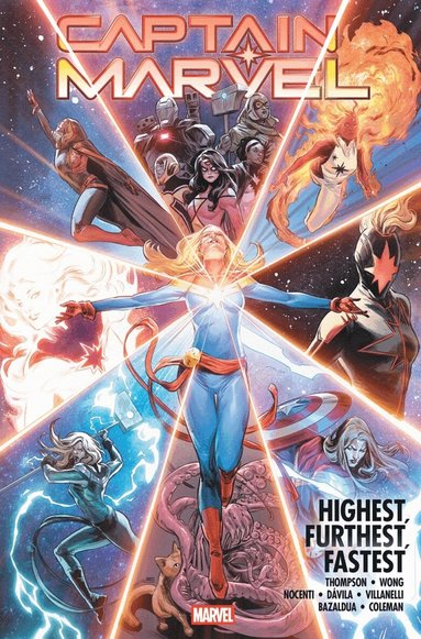 Kelly Thompson, Torunn Gronbekk, Gerry Duggan - Captain Marvel: Highest, Furthest, Fastest Omnibus, Inbunden