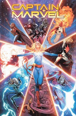 Captain Marvel: Highest, Furthest, Fastest Omnibus Carmen Carnero Cover