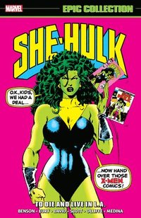 bokomslag She-hulk Epic Collection: To Die And Live In L.a.