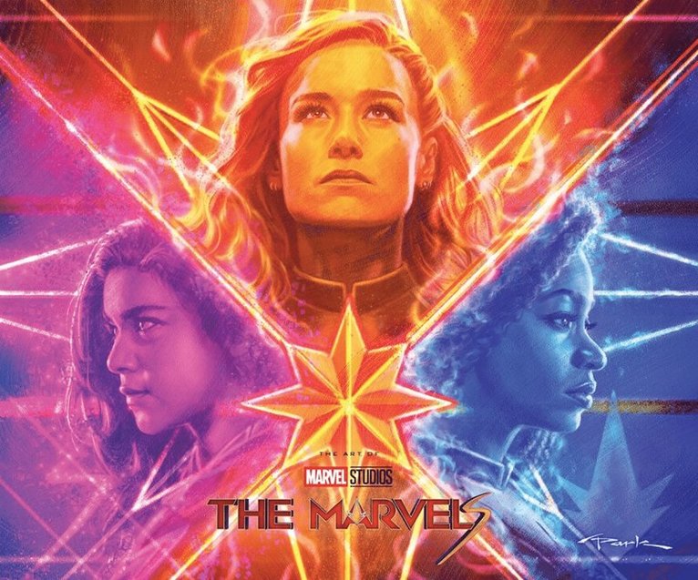 Jess Harrold - Marvel Studios' The Marvels: The Art of The Movie, Inbunden