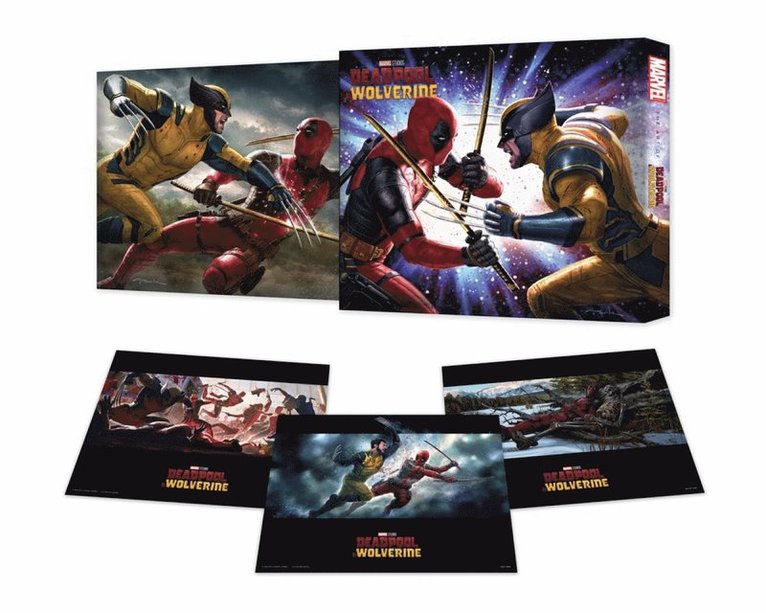 Marvel Studios' Deadpool & Wolverine: The Art of The Movie Slipcase 1