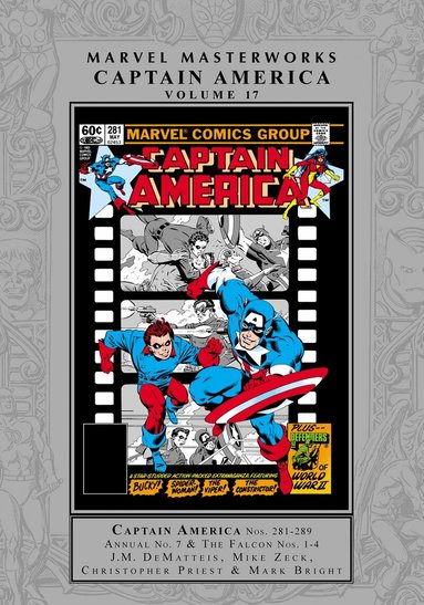 J.M. DeMatteis, Christopher Priest, Peter B. Gillis - Marvel Masterworks: Captain America Vol. 17, Inbunden