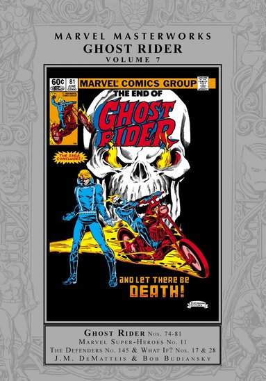 J.M. DeMatteis, Peter B. Gillis, Steven Grant - Marvel Masterworks: Ghost Rider Vol. 7, Inbunden