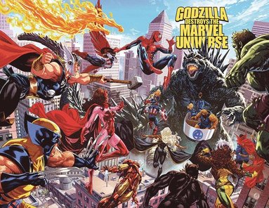 bokomslag Godzilla Destroys the Marvel Universe