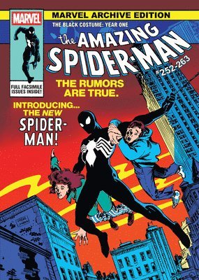 bokomslag Marvel Archive Edition: Amazing Spider-Man - The Black Costume: Year One Gallery Edition Ron Frenz Original First Issue Cover