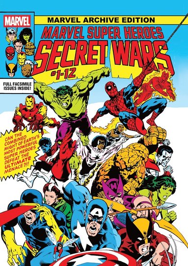 Jim Shooter - Marvel Archive Edition: Marvel Super Heroes Secret Wars Gallery Edition, Inbunden