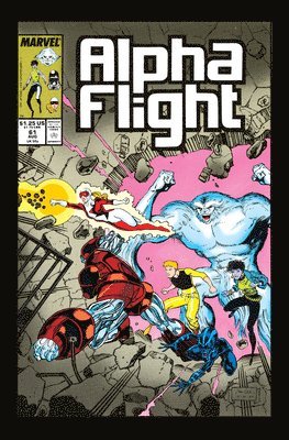 Alpha Flight by Mantlo & Lee Omnibus Jim Lee Cover 1
