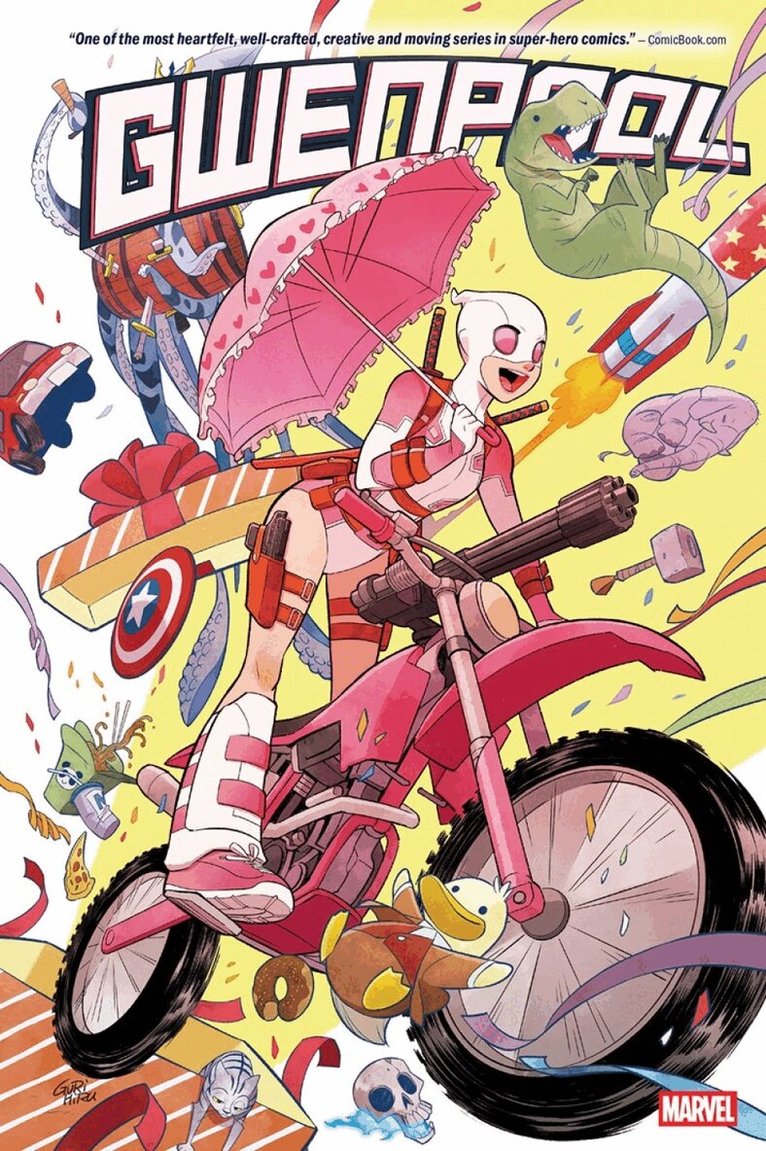 Christopher Hastings, Nick Kocher - Gwenpool Omnibus (New Printing), Inbunden