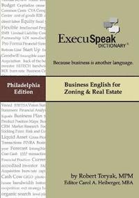 bokomslag ExecuSpeak Dictionary: Business English for Zoning & Real Estate