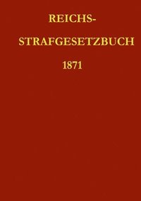 bokomslag Reichsstrafgesetzbuch 1871
