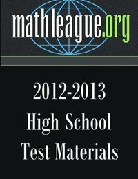 bokomslag High School Test Materials 2012-2013