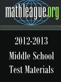 bokomslag Middle School Test Materials 2012-2013