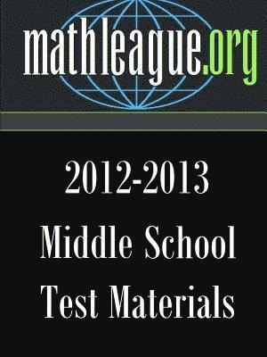 bokomslag Middle School Test Materials 2012-2013