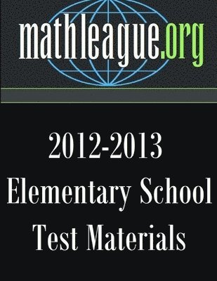 Elementary School Test Materials 2012-2013 1