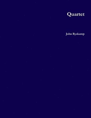 John Ryskamp - Quartet, Häftad