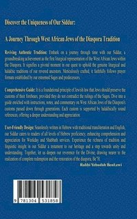 bokomslag Siddur Hokhmath Israel Daily and Shabbath Prayers
