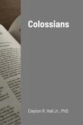 bokomslag Colossians