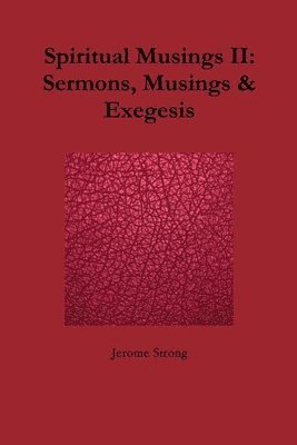 bokomslag Spiritual Musings II: Sermons, Musings & Exegesis