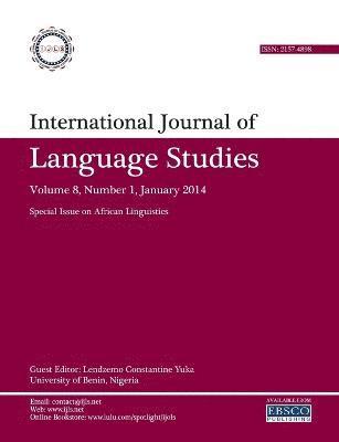 International Journal of Language Studies (IJLS) - volume 8(1) 1