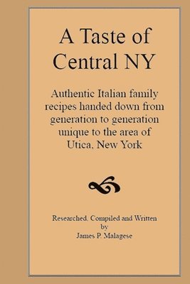 bokomslag Taste of Central NY (paperback)
