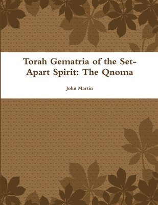 bokomslag Torah Gematria of the Set-Apart Spirit: The Qnoma