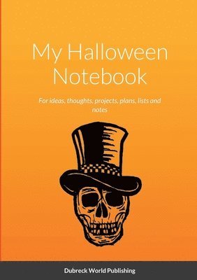 bokomslag My Halloween Notebook