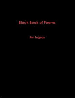 James Togeas - Black Book of Poems, Häftad