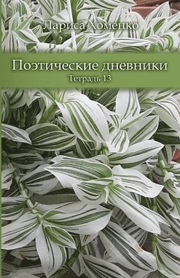 bokomslag Poeticheskie dnevniki. Tetrad 13
