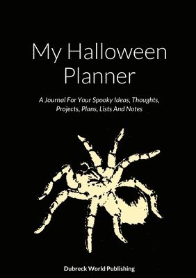bokomslag My Halloween Planner