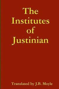 bokomslag The Institutes of Justinian