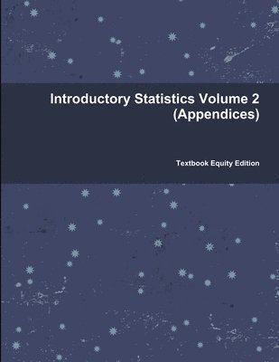 bokomslag Introductory Statistics Volume 2